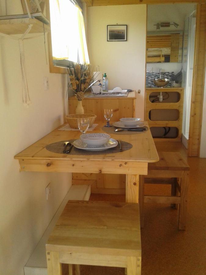 Tiny House Sur La Presqu'Ile Sauvage Otel Lanmodez Dış mekan fotoğraf
