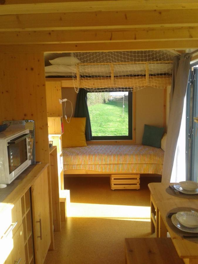 Tiny House Sur La Presqu'Ile Sauvage Otel Lanmodez Dış mekan fotoğraf