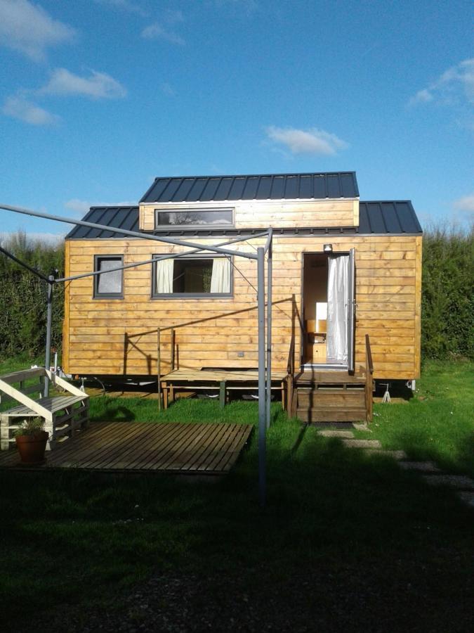 Tiny House Sur La Presqu'Ile Sauvage Otel Lanmodez Dış mekan fotoğraf